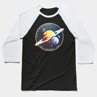 Enceladus Mission Crew Badge Baseball T-Shirt